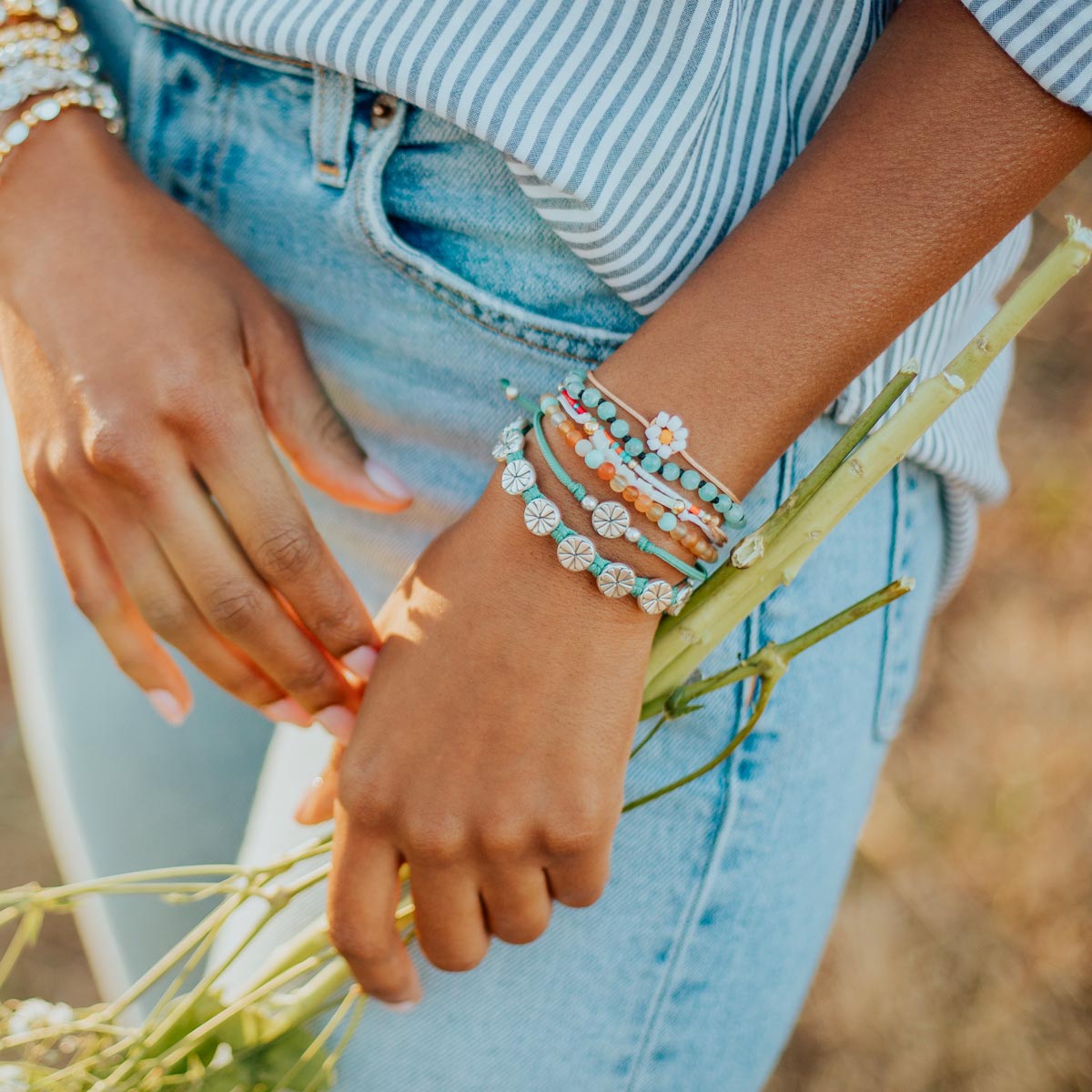Hope Sunflower Bracelet - Gives Back to ALS Research – My Saint My