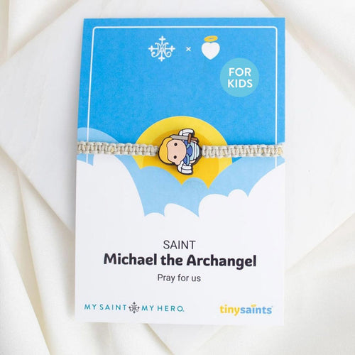 Tiny Saints Saint Michael Bracelet for Kids