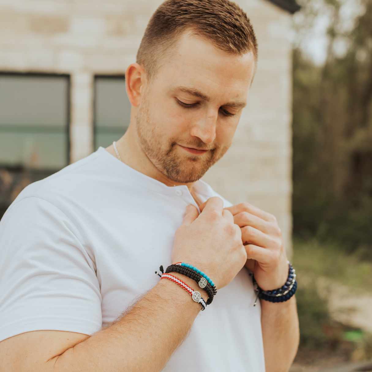 Unity Woven Bracelet | Pope Leo XIV Benedictine Bracelet – My