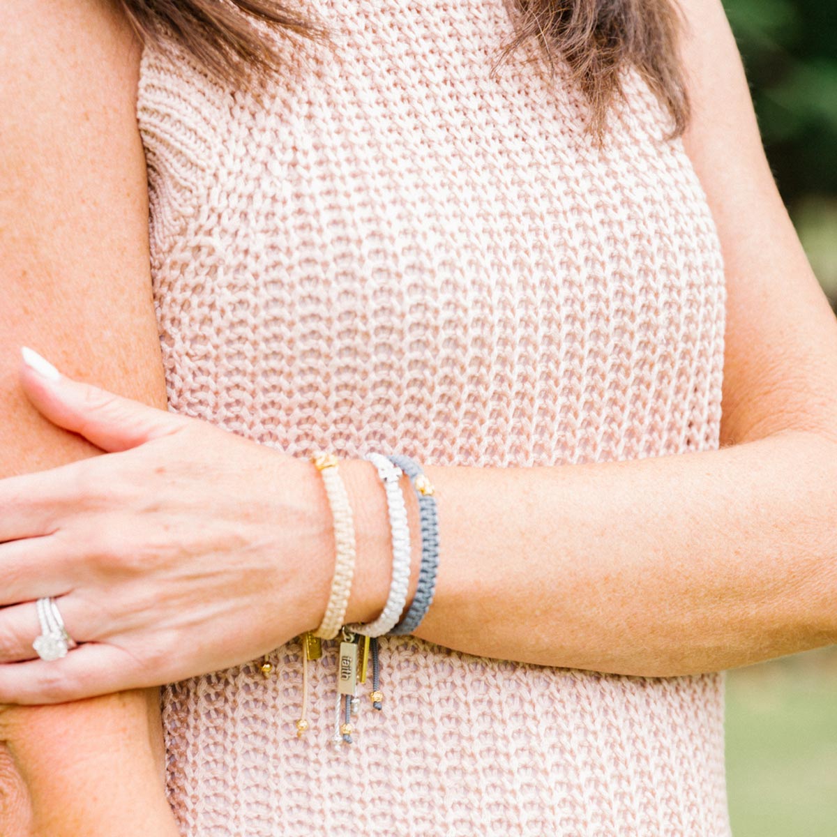 Wonderfully Made Bracelet - Gold Cross