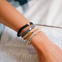 Wonderfully Made Bracelet - Gold Cross