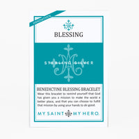 Sterling Silver Benedictine Blessing Bracelet Product Card
