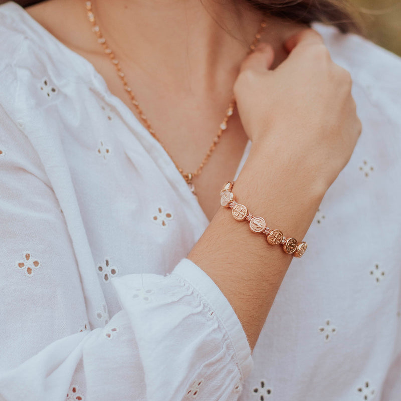 Best Friends Benedictine Blessing Bracelet Set - Saint Jewelry – My Saint  My Hero