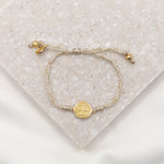 Black and Gold Stretch Charm Bracelet — Serenity Home & Gifts