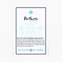 Be the One Blessing Bracelet Card Front