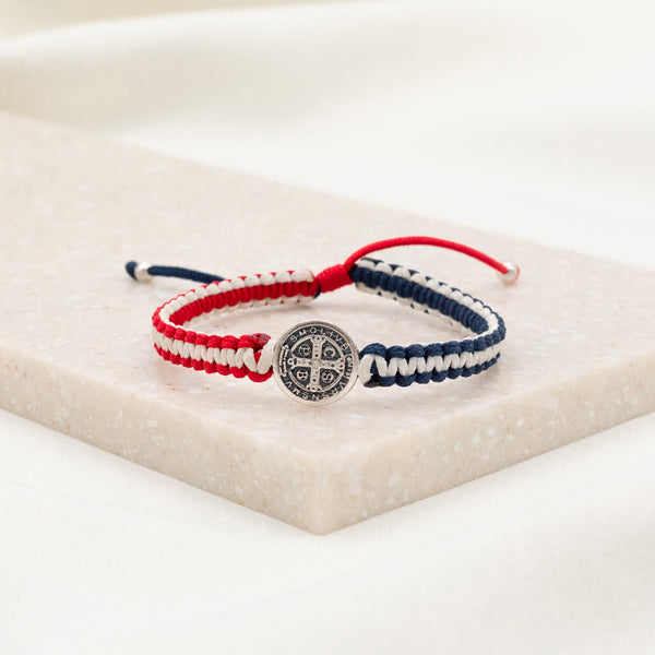 Unity Woven Bracelet | Pope Leo XIV Benedictine Bracelet – My
