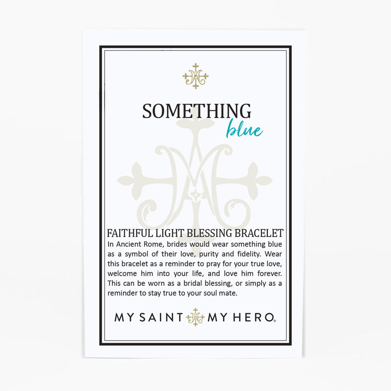 Something Blue Faithful Light Blessing Bracelet product card