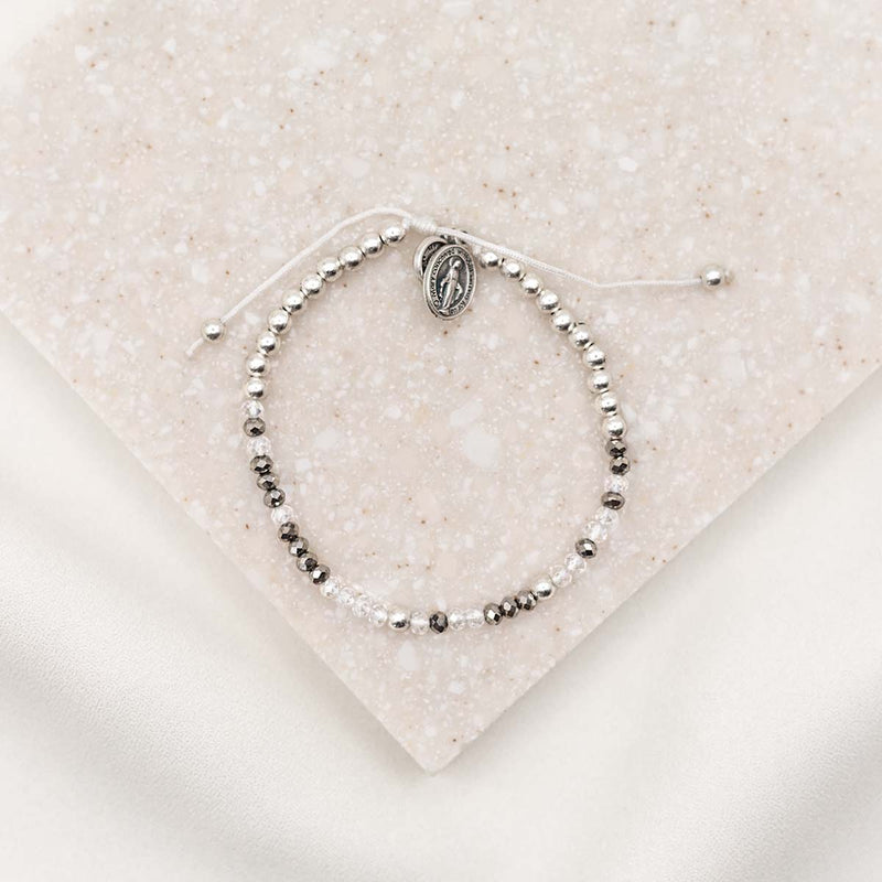 Maid of Honor Morse Code Bracelet - Beaded Woven Blessing Bracelet