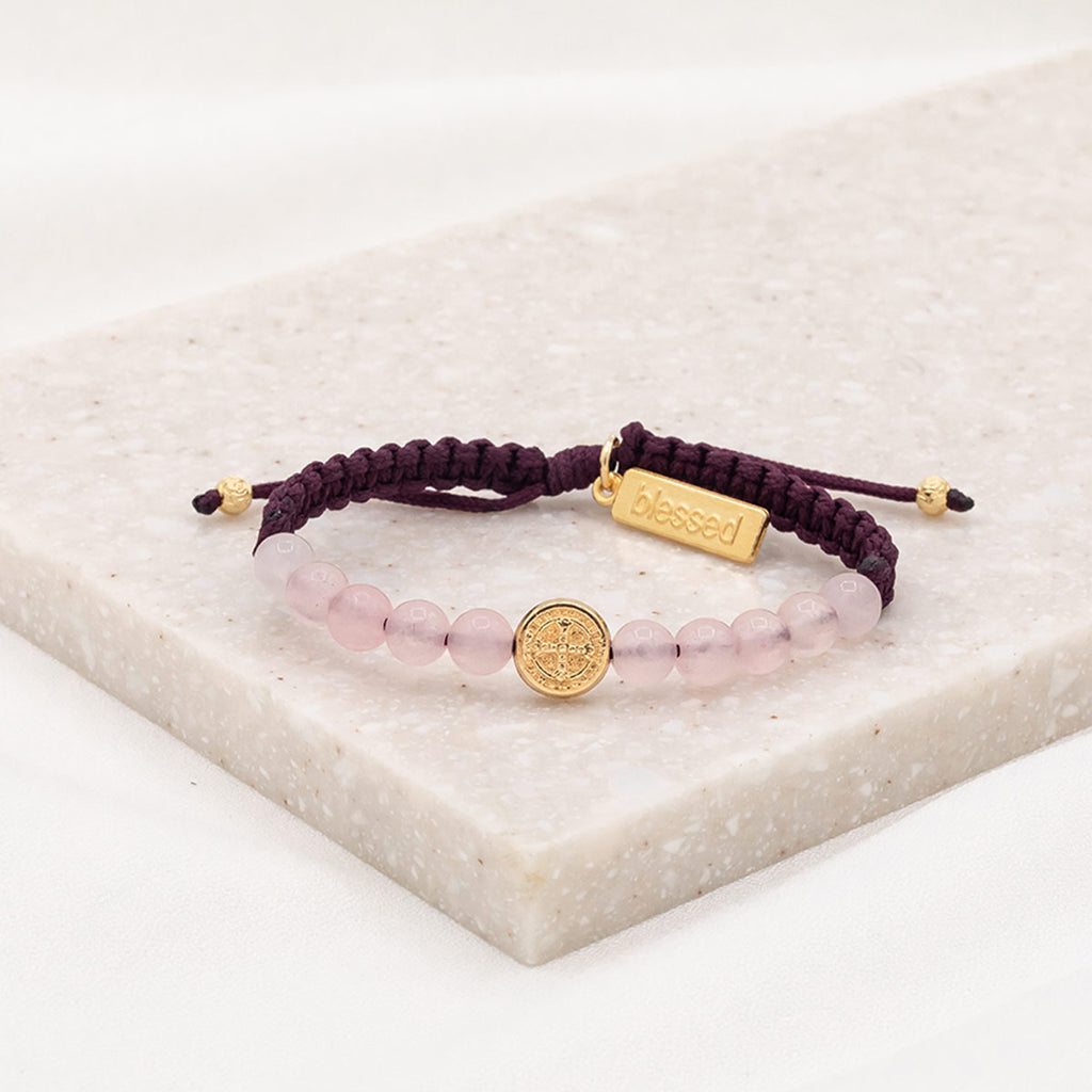 Rose Quartz Bracelet - Inspire Love