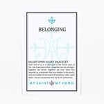 Belonging Heart Upon Heart Bracelet product card front