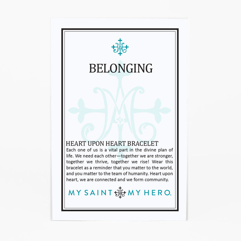 Belonging Heart Upon Heart Bracelet product card front