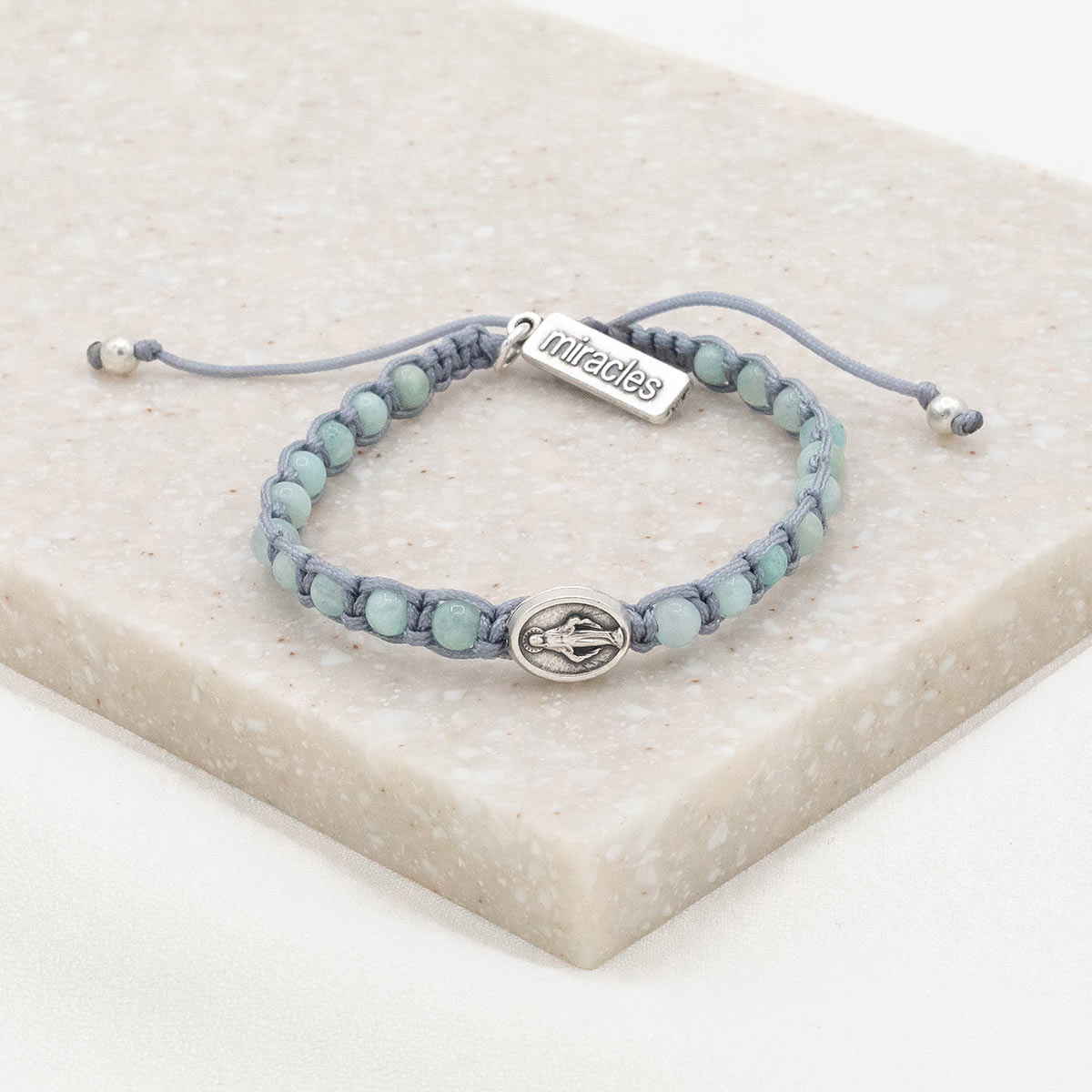 Miraculous Gemstone Bracelet | Faith Gifts | My Saint My Hero