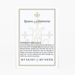 Queen of the Universe Necklace card front