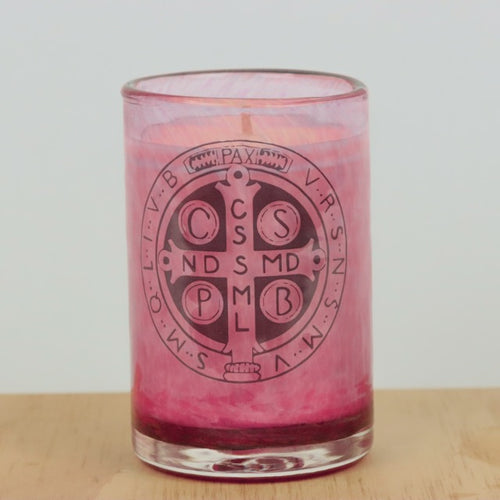 Pax Christi Candle - Rose Gold