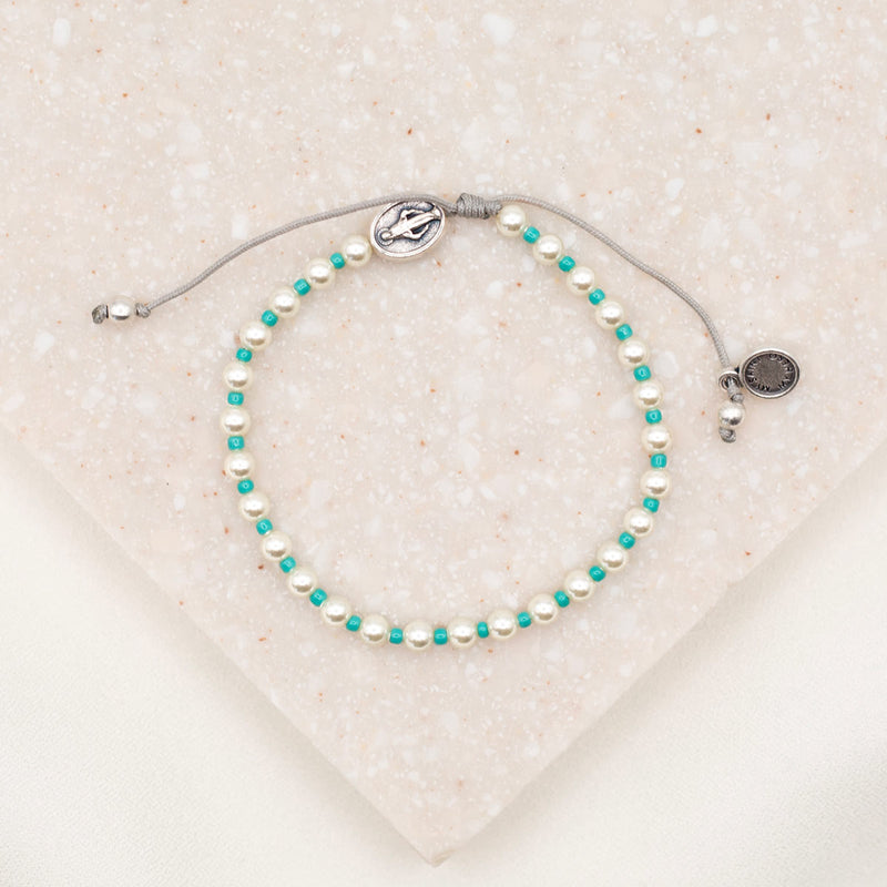 The Love and Joy of Blessed Mother Mary Bracelet Stack