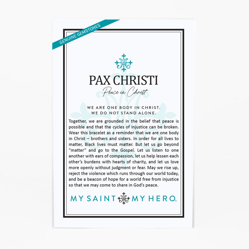PAX Christi - St. Amos Bracelet product card front