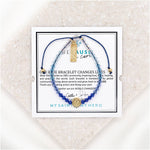 BeCause We Care Scleroderma Research Foundation Ombré Crystal Bracelet