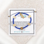 BeCause We Care Scleroderma Research Foundation Crystal Bracelet