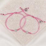 Together in Prayer for a Cure Breast Cancer Awareness Bracelet Set