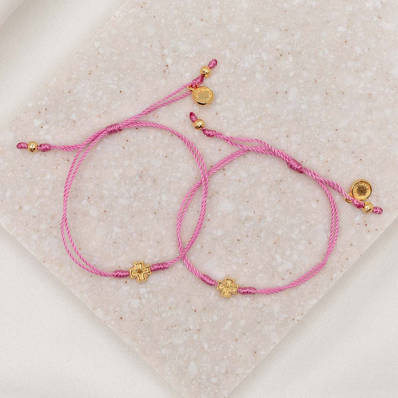Buy 8 Pieces Breast Cancer Awareness Bracelet Breast Cancer Bracelets Pink  Beaded Bracelets Stretchy Bracelet at Amazon.in