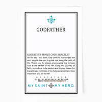 Godfather Morse Code Bracelet