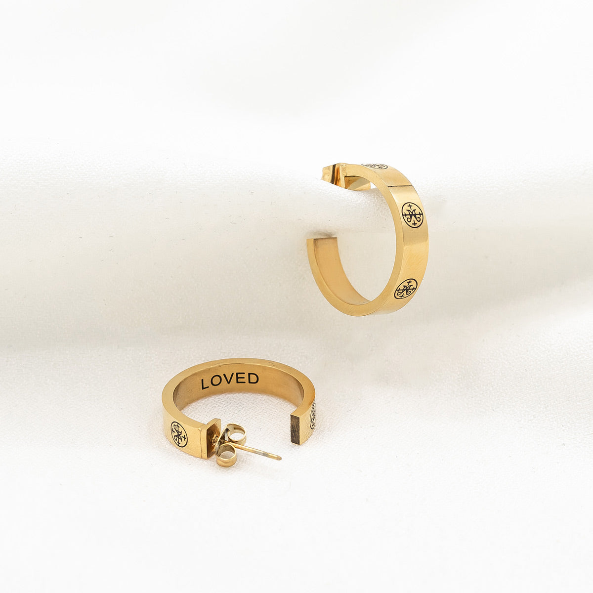 Greatest Love Deuteronomy 6:5 Earrings