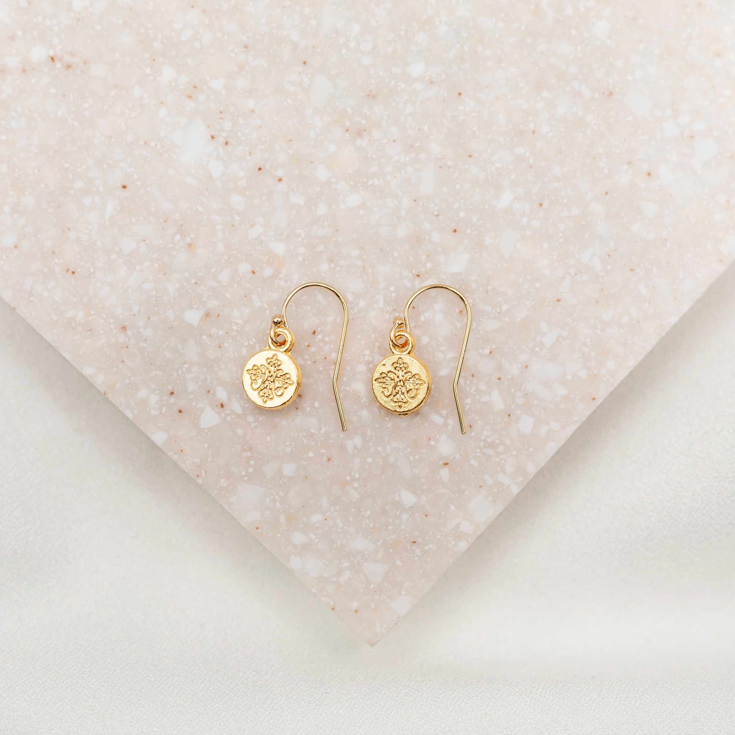 Joy Earrings in gold tone