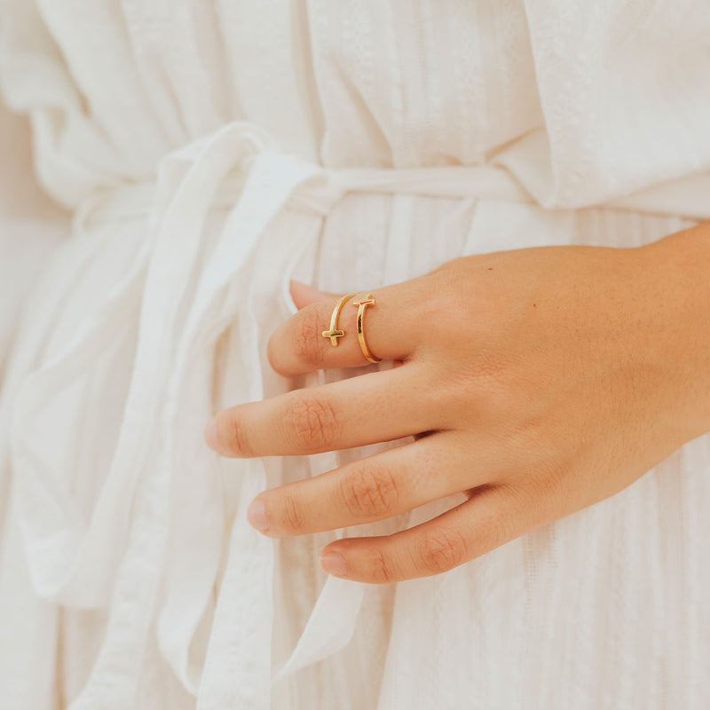 Pillar of Faith Cross Ring - Christian Jewelry – My Saint My Hero