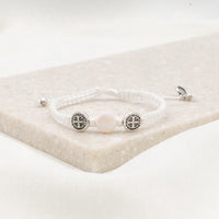 First Holy Communion Blessing Bracelet - Pearl