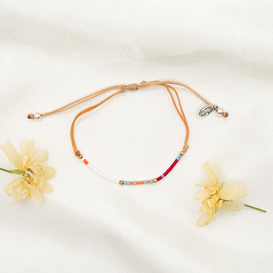 Kind Morse Code Bracelet | Handmade in Uganda Seed Bead Bracelet