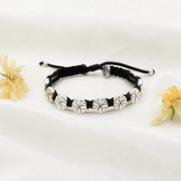 Bloom Bracelet - Silver Flowers