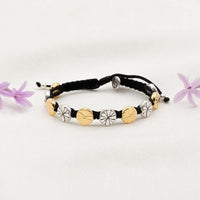 Bloom Bracelet - Gold and Silver Flowers