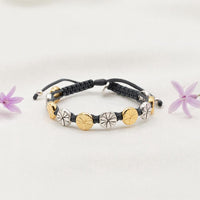 Bloom Bracelet - Gold and Silver Flowers