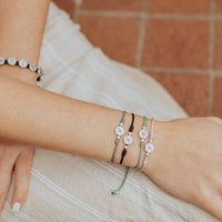 Bloom Bracelet - One Silver Flower