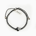 Radiant Let There Be Light Bracelet - Premium European Crystals in Silver Night