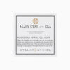 Mary Star of the Sea Cuff Bracelet Card
