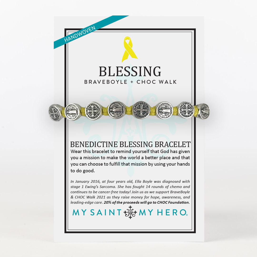 BraveBoyle + CHOC Benedictine Blessing Bracelet