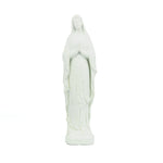 Our Lady of Lourdes Statue White Resin