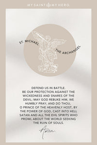 Archangel Michael Prayer mobile wallpaper download