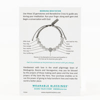 Wake Up and Pray Meditation Bracelet - Mixed Agate