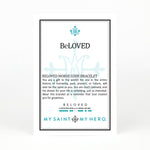 BeLoved Morse Code Bracelet inspirational card