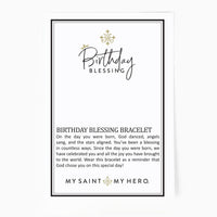 Pearl Birthday Blessing Bracelet