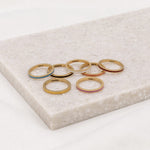 My Saint My Hero Blessing Bands for your fingers, stack your blessings in colors and intentions