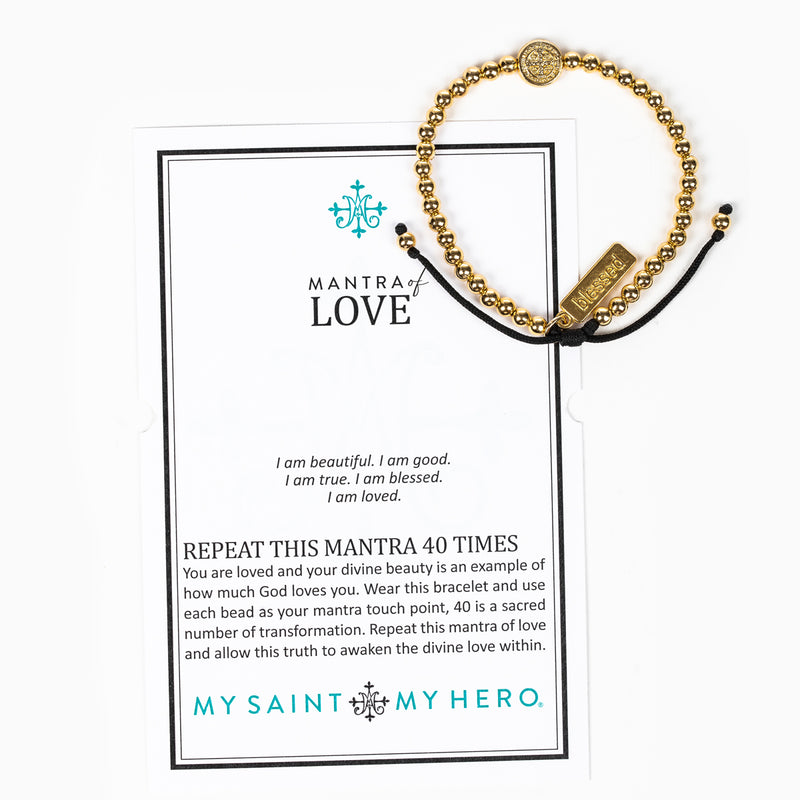 Mantra of Love Benedictine Bracelet