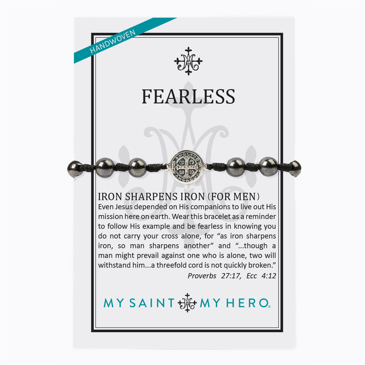 Fearless Iron Sharpens Iron Bracelet