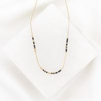 Saints Geaux! Victory Morse Code Necklace