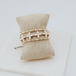 Grounded in Faith and Kindness Bracelet Stack