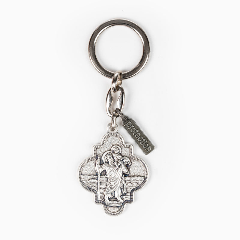 St. Christopher Travel Protection Key Ring - Catholic Gifts – My Saint My  Hero