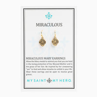 Miraculous Mary Earrings