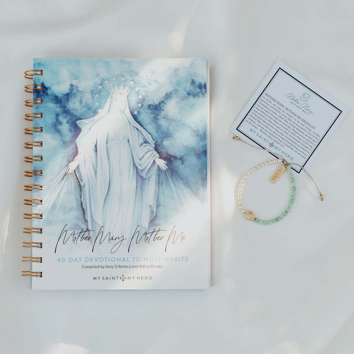 Mother Mary, Mother Me Devotional Journal & Bracelet Bundle